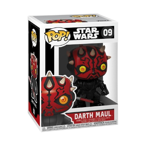ФІГУРКА FUNKO POP STAR WARS - DARTH MAUL / ФАНКО ПОП ЗОРЯНІ ВІЙНИ - ДАРТ МОЛ 09