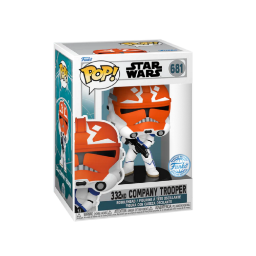 ФІГУРКА FUNKO POP STAR WARS - 332nd COMPANY TROOPER / ФАНКО ПОП ЗОРЯНІ ВІЙНИ - 332 ШТУРМОВИК