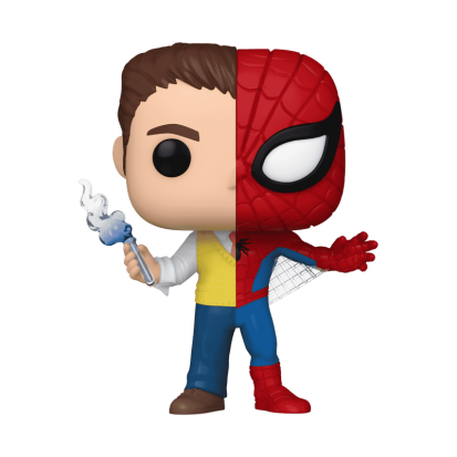 ФИГУРКА FUNKO POP SPIDER-MAN - PETER PARKER / ФАНКО ПОП ЧЕЛОВЕК-ПАУК - ПИТЕР ПАРКЕР - фото 1