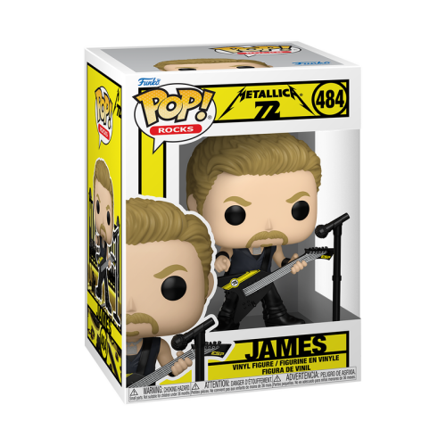 ФІГУРКА FUNKO POP METALLICA - JAMES / ФАНКО ПОП МЕТАЛІКА - ДЖЕЙМС