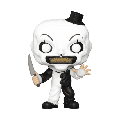 ФІГУРКА FUNKO POP TERRIFIER - ART THE CLOWN / ФАНКО ПОП ЖАХЛИВИЙ - КЛОУН АРТ З НОЖЕМ - фото 1