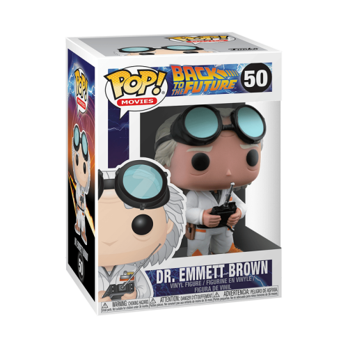 ФІГУРКА FUNKO POP BACK TO THE FUTURE - DR. EMMETT BROWN / ФАНКО ПОП НАЗАД В МАЙБУТНЄ - ДОКТОР ЕММЕТ БРАУН