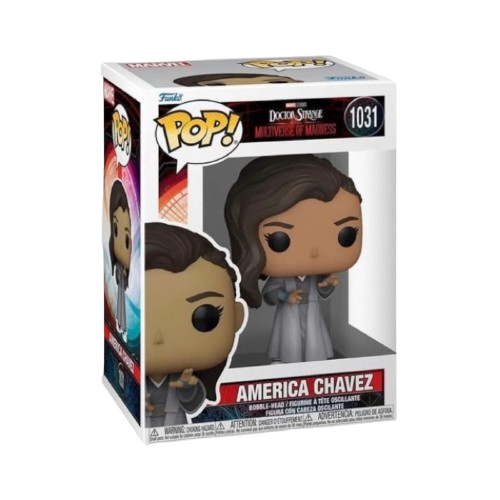 ФІГУРКА POP BLACK LIGHT MARVEL - AMERICA CHAVEZ / ФАНКО ПОП АМЕРИКА ЧАВЕЗ