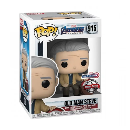 ФІГУРКА FUNKO POP AVENGERS - OLD MAN STEVE / ФАНКО ПОП МЕСНИКИ - СТАРИЙ СТІВ